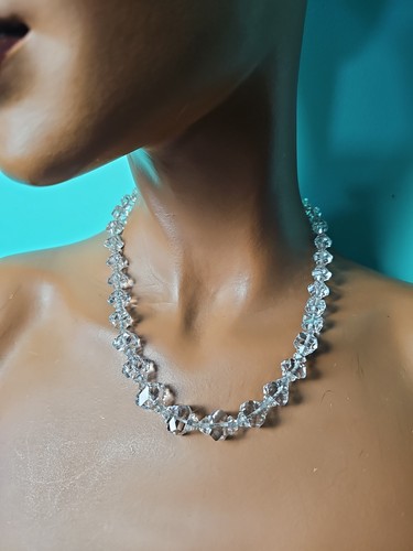 Catena sterling cristallo - sterling, di