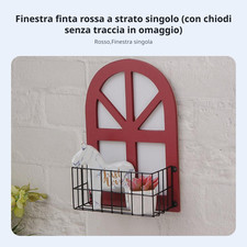 Finta Finestra a parete con