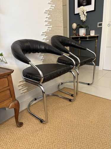 Chair vintage desig - vintage, pelle