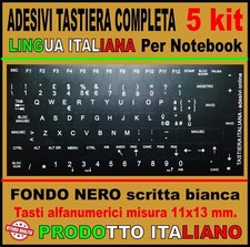 Adesivi Tastiera Layout