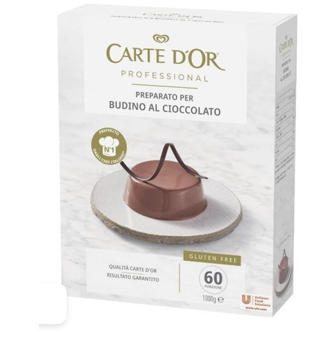 Budino cioccolato carte - budino,