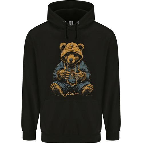 Felpa uomo hip hop - uomo, con