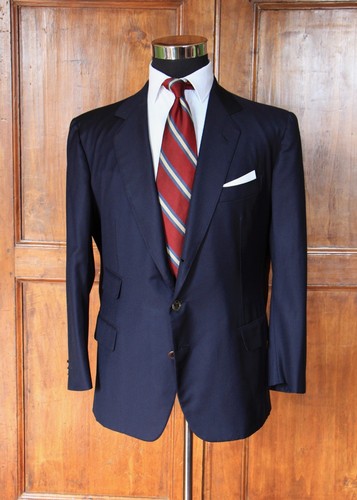 Vintage bespoke milanese navy - bespoke,