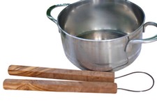 Sottopentola In Legno Di Olivo