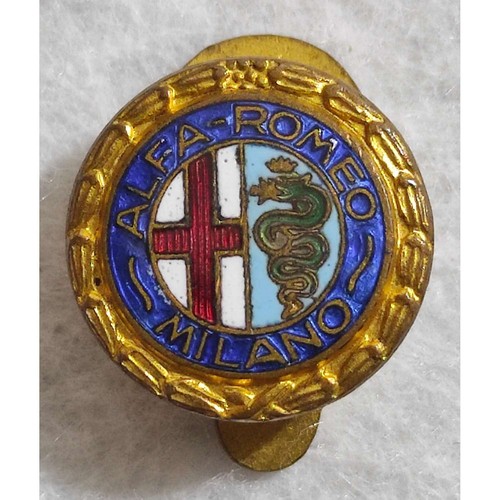 Distintivo alfa romeo milano - alfa,