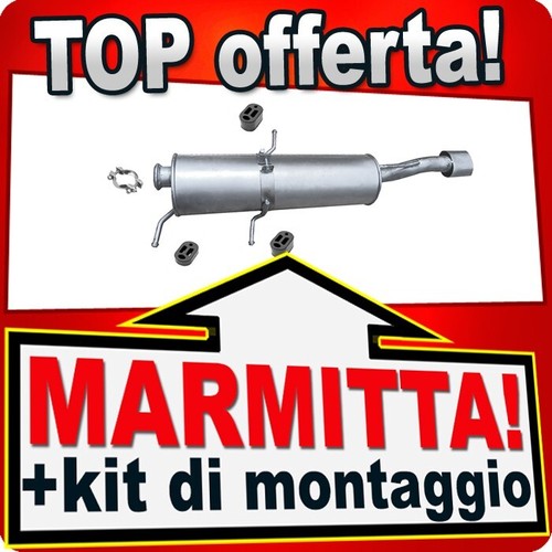 Silenziatore posteriore per - silenziatore,