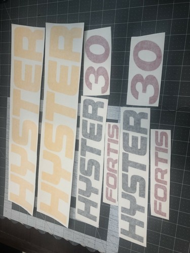 Set decalcomanie carrello