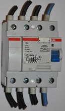 ABB Interruttore Differenziale Automatico 4 Poli 63A 300mA  F364-63/0.3 RCCB