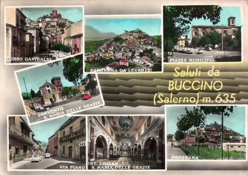 Salerno buccino vedutine - buccino,