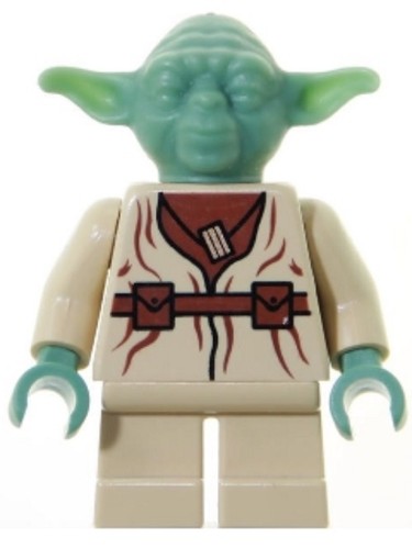Lego minifig sw0051 yoda - lego®,