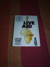 LIVE AID 1985 DVD COFANETTO RARO 4 DVD QUEEN DAVID BOWIE U2 MADONNA DIRE STRAITS