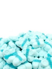 CONFEZIONE MARSHMALLOW FARFALLE AZZURRE 900 GR