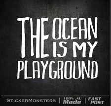 SURF STICKER The Ocean Is My