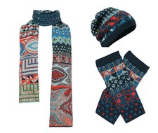 Ivko Scarf Cap Gloves Hand
