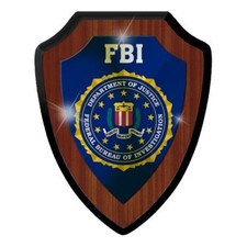Targa stemma FBI stemma