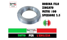 Filo ferro zincato - di,