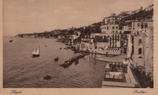 CARTOLINA  NAPOLI CAMPANIA POSILLIPO STORIA MEMORIA CULTURA NON VIAGGIATA