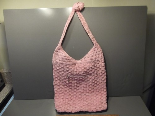 Borsa tracolla rosa - a,