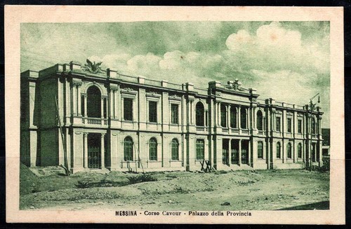 Messina 1908 cartolina 100 - messina, 100%