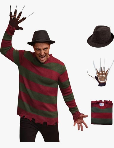 Costume uomo xxl freddy - costume,