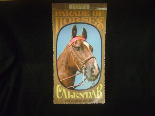 1971 hallmark parade horses - parade,