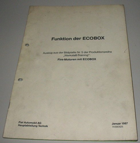 Technische information fiat - technische,