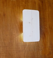 Lampada da parete in legno bianco applique con led integrato Art.FELE5