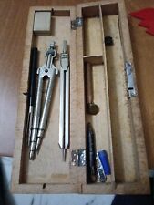 Compasso Vecchi Compabassi Da Sbloccare Scatola In Legno Vintage Come Da Foto