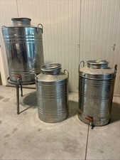 Contenitori Enologici, Cisterne Acciaio Inox 18/10