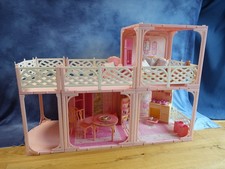 ♥ BARBIE PLAYSET ♥ Pink n Pretty House + raccolta mobili ♥ 1995 11418 casa delle bambole