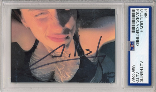 Billie eilish firmato - billie,