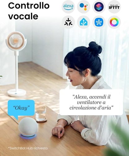Switchbot ventilatore smart - ventilatore,