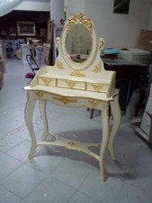 TOLETTE PETTINIERA IN LEGNO