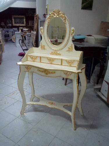 Tolette pettiniera legno - tolette,