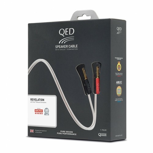 Qed speaker cable revelation - qed,
