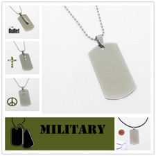 Collana piastrina militare - piastrina,