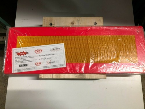 Plaque identification arriere - plaque,