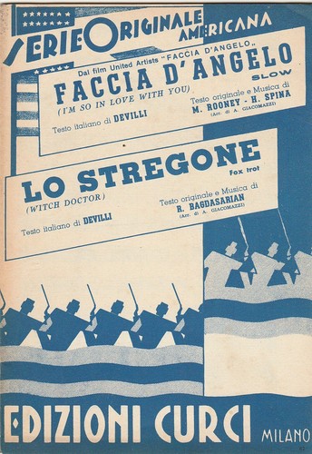 Spartito faccia angelo - spartito, d'angelo
