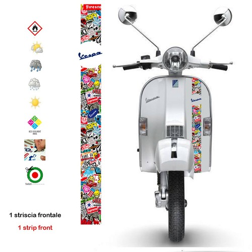 Striscia adesiva vespa sticker
