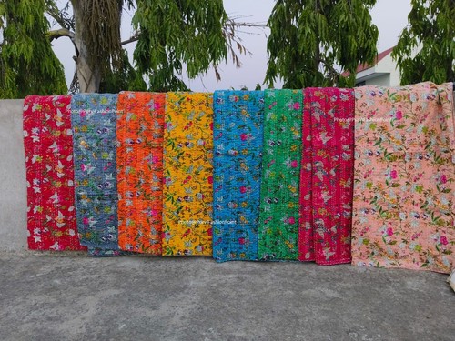 Trapunta kantha cotone vintage