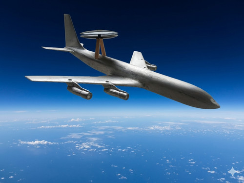 Boeing awacs fomaer - boeing, e-3a