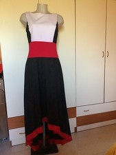 Abito Donna Viscosa 70% davanti corto dietro lungo,taglia 48