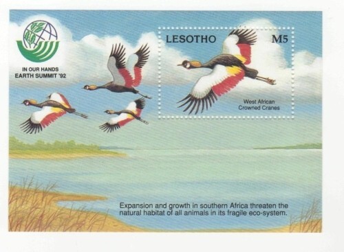 Lesotho 1992 earth - lesotho,