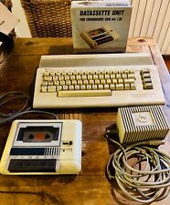 COMMODORE 64 + REGISTRATORE ORIGINALE + 6 VIDEOGIOCHI 