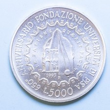 REPUBBLICA ITALIANA 5000 LIRE