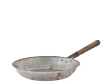 Padella Ferro Manico Legno Cm