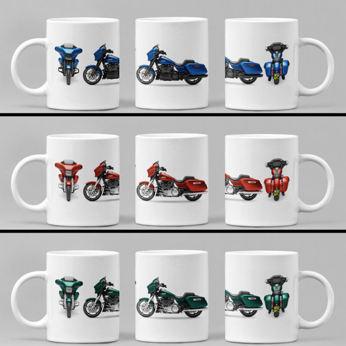 Tazza personalizzata harley - tazza,