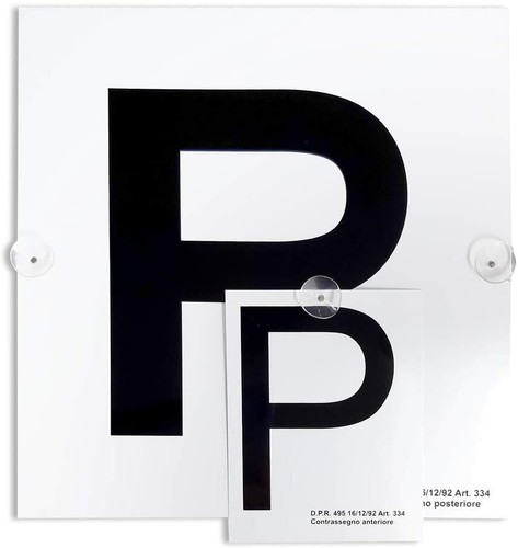 Contrassegno - , “p”