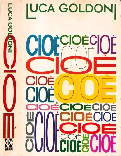 Cioè luca goldoni - cioè., goldoni.