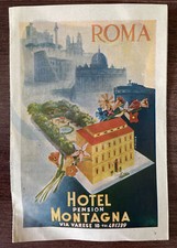 Vintage 1962 Hotel Pension